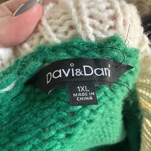 Davi & Dani Women's Green Sweater
